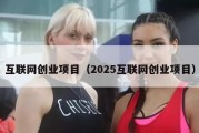互联网创业项目（2025互联网创业项目）