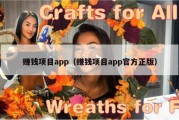 赚钱项目app（赚钱项目app官方正版）