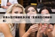 家用小型打辣椒机多少钱（家用微型打辣椒粉机）