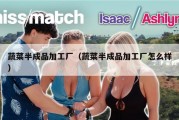 蔬菜半成品加工厂（蔬菜半成品加工厂怎么样）
