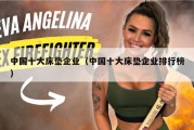 中国十大床垫企业（中国十大床垫企业排行榜）