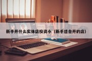 新手开什么实体店投资小（新手适合开的店）