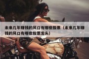 未来几年赚钱的风口有哪些股票（未来几年赚钱的风口有哪些股票龙头）