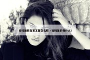 宝妈兼职在家工作怎么样（宝妈兼职做什么）
