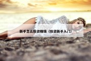新手怎么投资赚钱（投资新手入门）