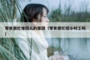零食很忙难招人的原因（零食很忙招小时工吗）