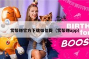 赏帮赚官方下载微信提（赏帮赚app）