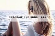 找项目的平台哪个比较好（找项目上什么平台）