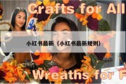 小红书最新（小红书最新规则）
