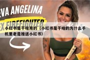 小红书是干啥用的（小红书是干啥的为什么手机里老是推送小红书）