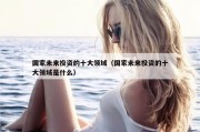 国家未来投资的十大领域（国家未来投资的十大领域是什么）