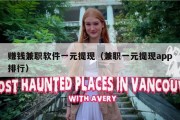 赚钱兼职软件一元提现（兼职一元提现app排行）