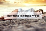 快速挣钱的路子（快速挣钱的路子学生党）