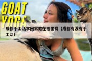 成都手工活拿回家做在哪里找（成都有没有手工活）