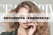 电脑可以赚钱的项目（电脑赚钱的项目大全）