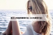 很少人知道的赚钱行业（10大赚钱行业）