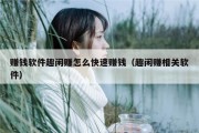 赚钱软件趣闲赚怎么快速赚钱（趣闲赚相关软件）