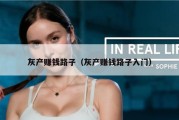 灰产赚钱路子（灰产赚钱路子入门）