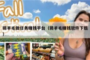 薅羊毛做任务赚钱平台（薅羊毛赚钱软件下载）