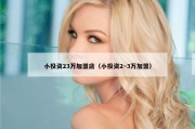 小投资23万加盟店（小投资2~3万加盟）