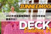 2025年创业最赚钱图片（2030年创业都有什么）