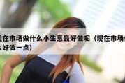 现在市场做什么小生意最好做呢（现在市场什么好做一点）
