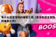 有什么适合宝妈的兼职工作（有没有适合宝妈的兼职工作）